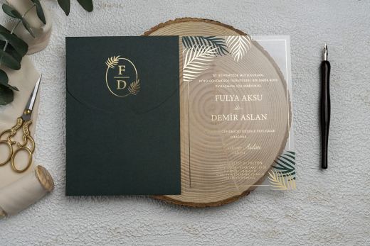 Zümrüt Altın Monogram